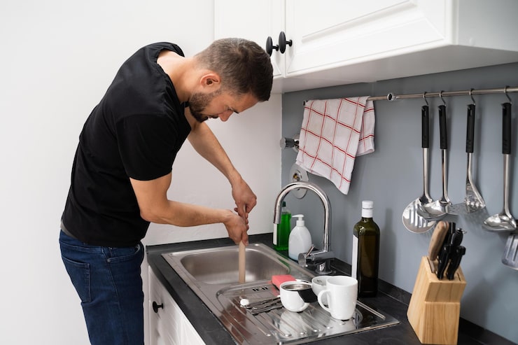 Blocked kitchen sink unblock kitchen sink